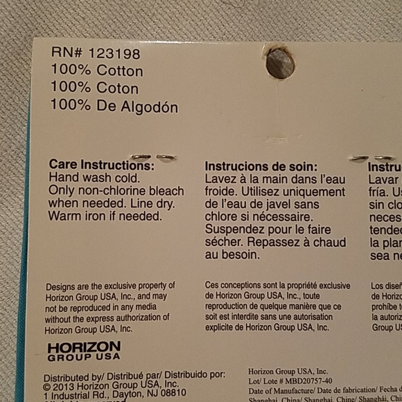 NWOT 3/$10 Blue bandana - Picture 2 of 5